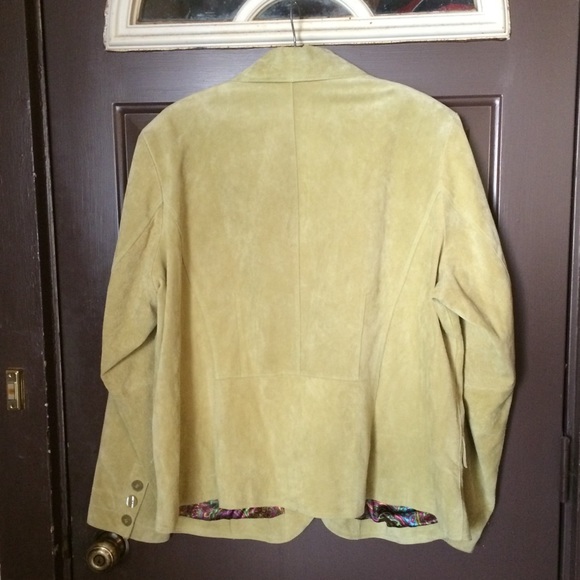Suede Coldwater Creek Jacket - Picture 4 of 8